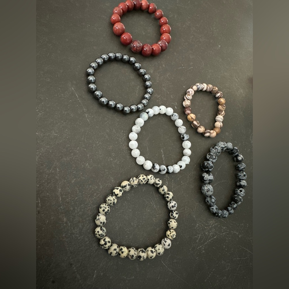 Crystal bead bracelets